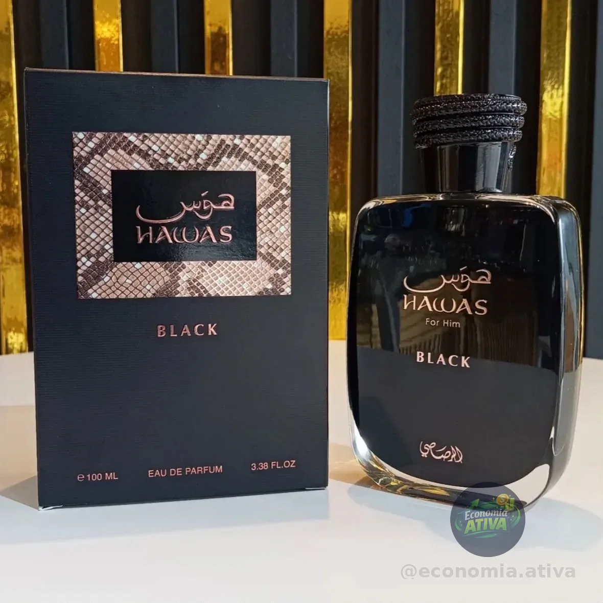 Perfume Rasasi Hawas Black 100ml