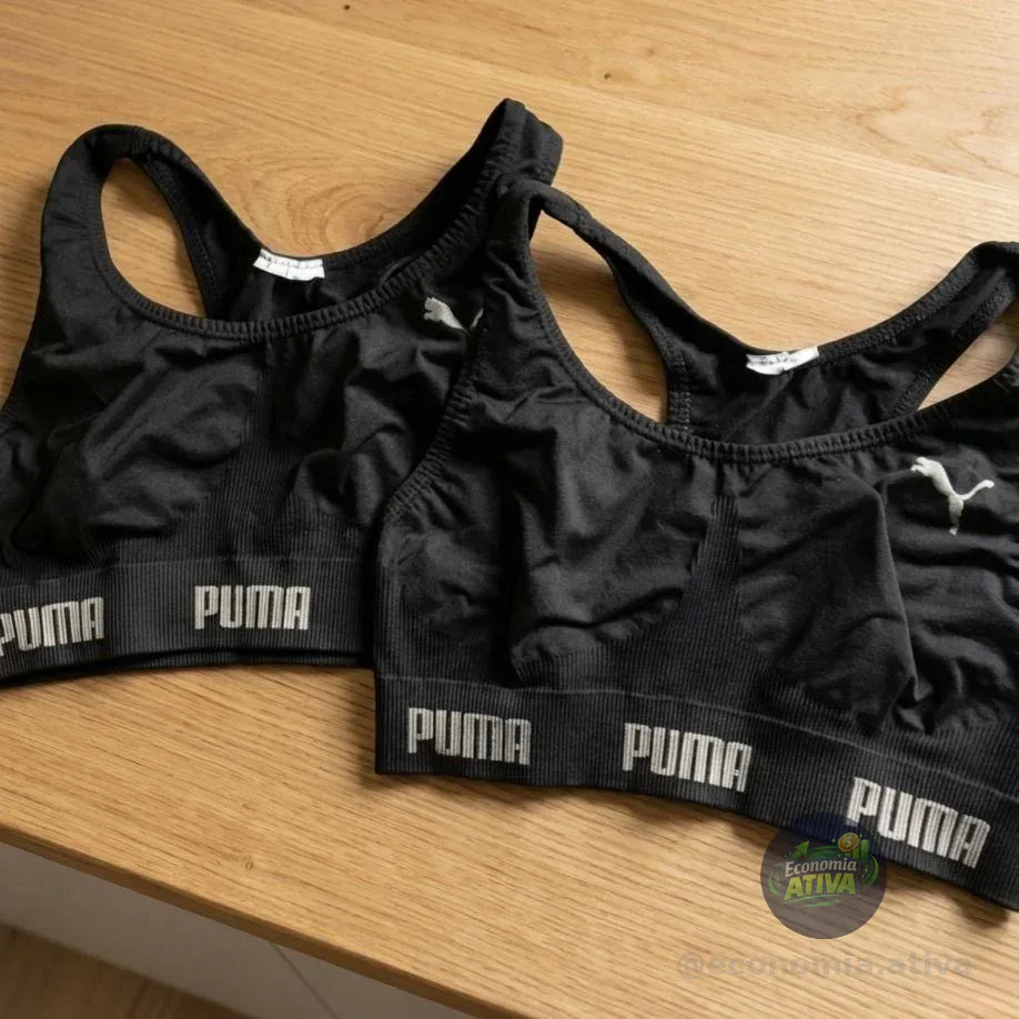 Kit 2 Top Puma Alta Sustentação