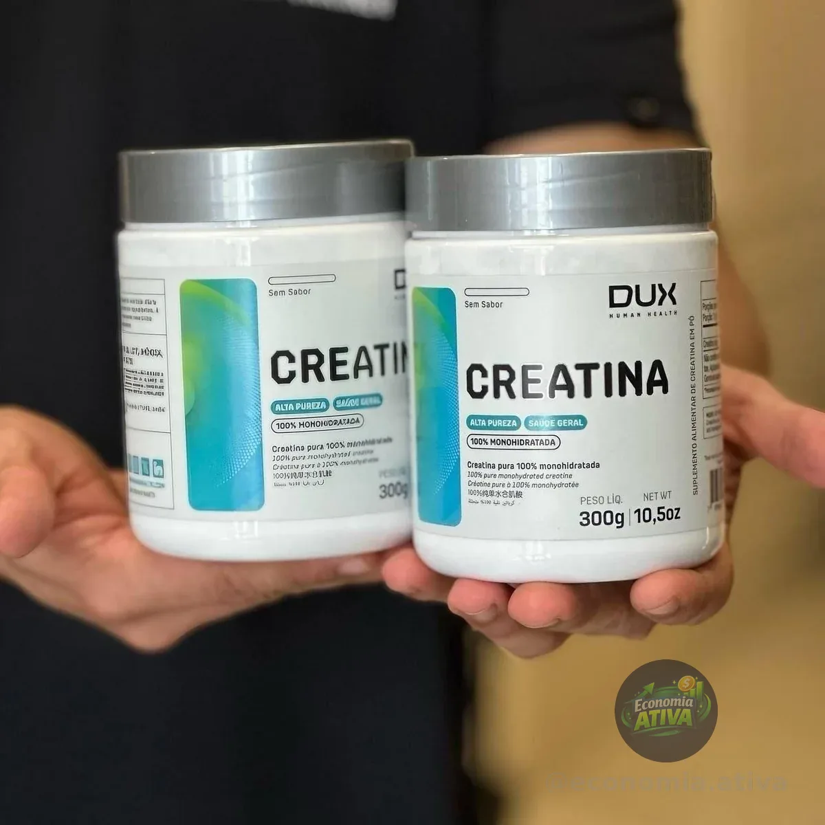 Creatina Dux 100% Monohidratada 300g