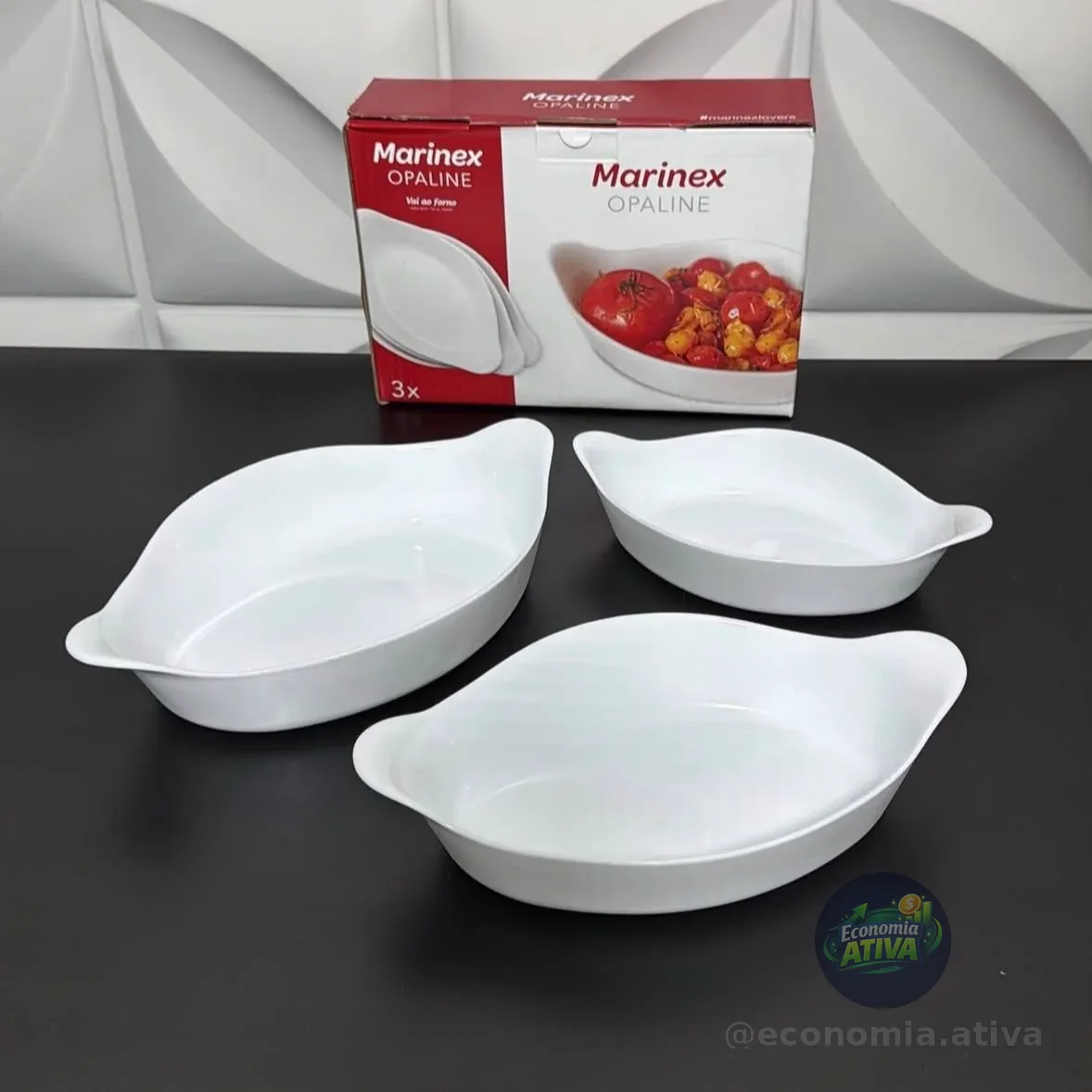 Marinex Conjunto De Assadeiras 3 Peças