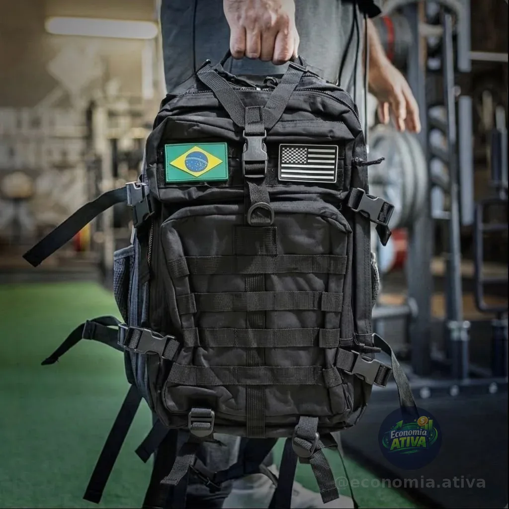 Mochila Tática Militar 50L Reforçada Impermeável