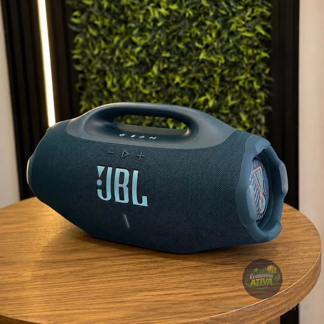 Caixa de Som Bluetooth JBL Boombox 4 Azul
