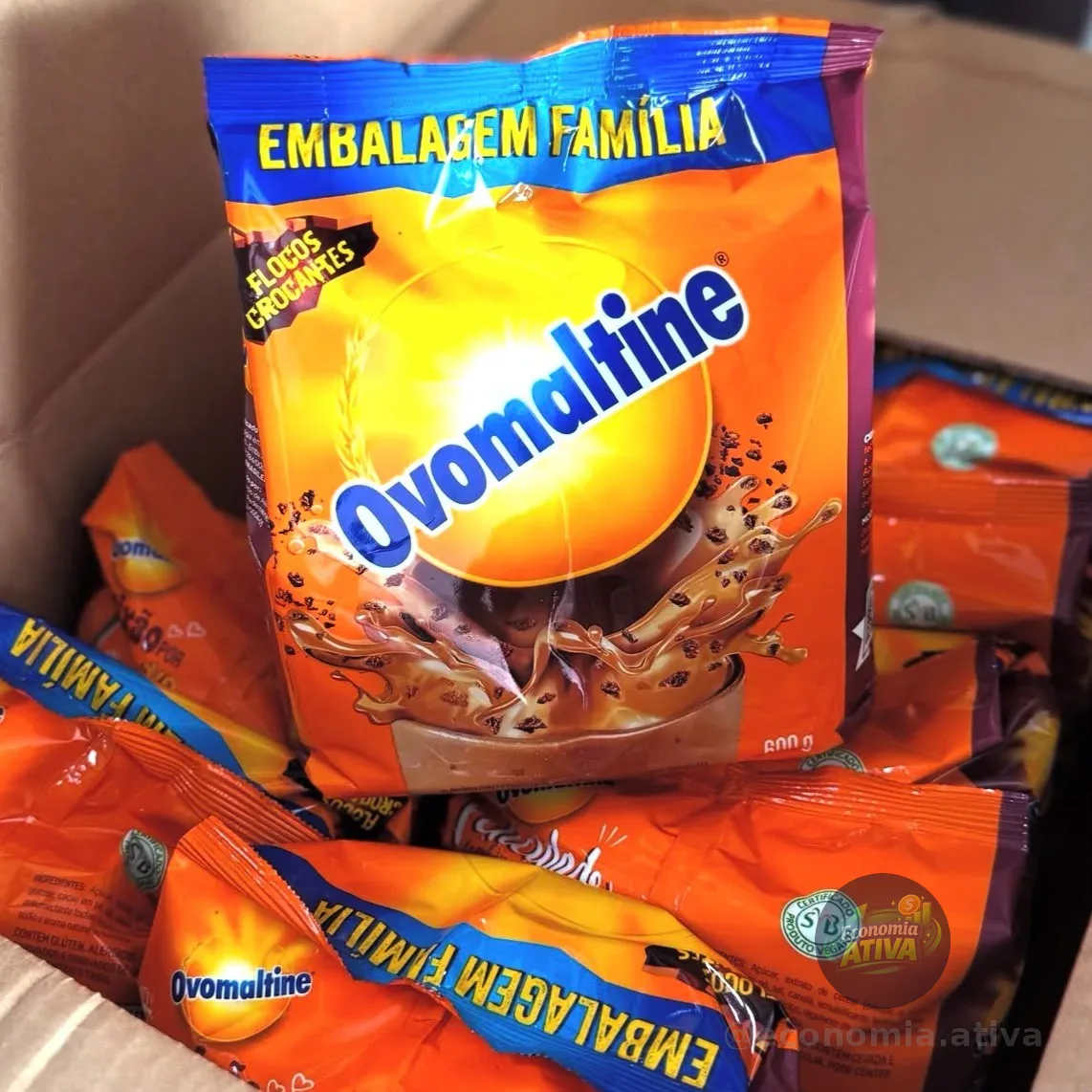 Achocolatado Com Flocos Crocantes Ovomaltine 600G