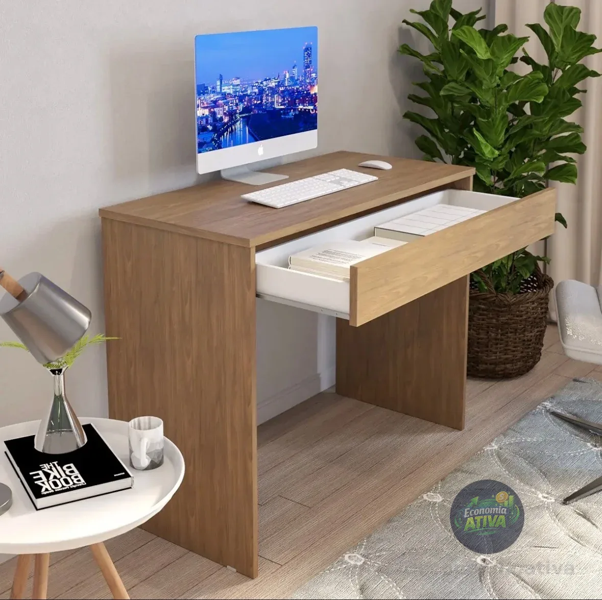Mesa Multiuso Home Office (3 cores)