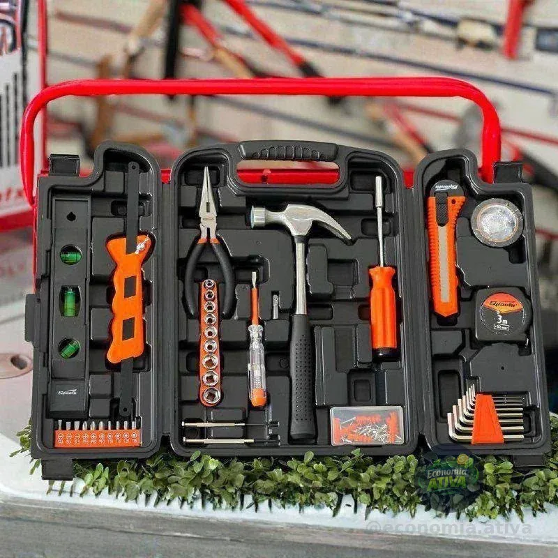Sparta Maleta de ferramentas kit com 165 peças