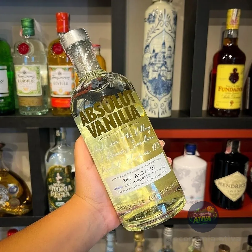 Vodka Absolut Vanilia 750ml