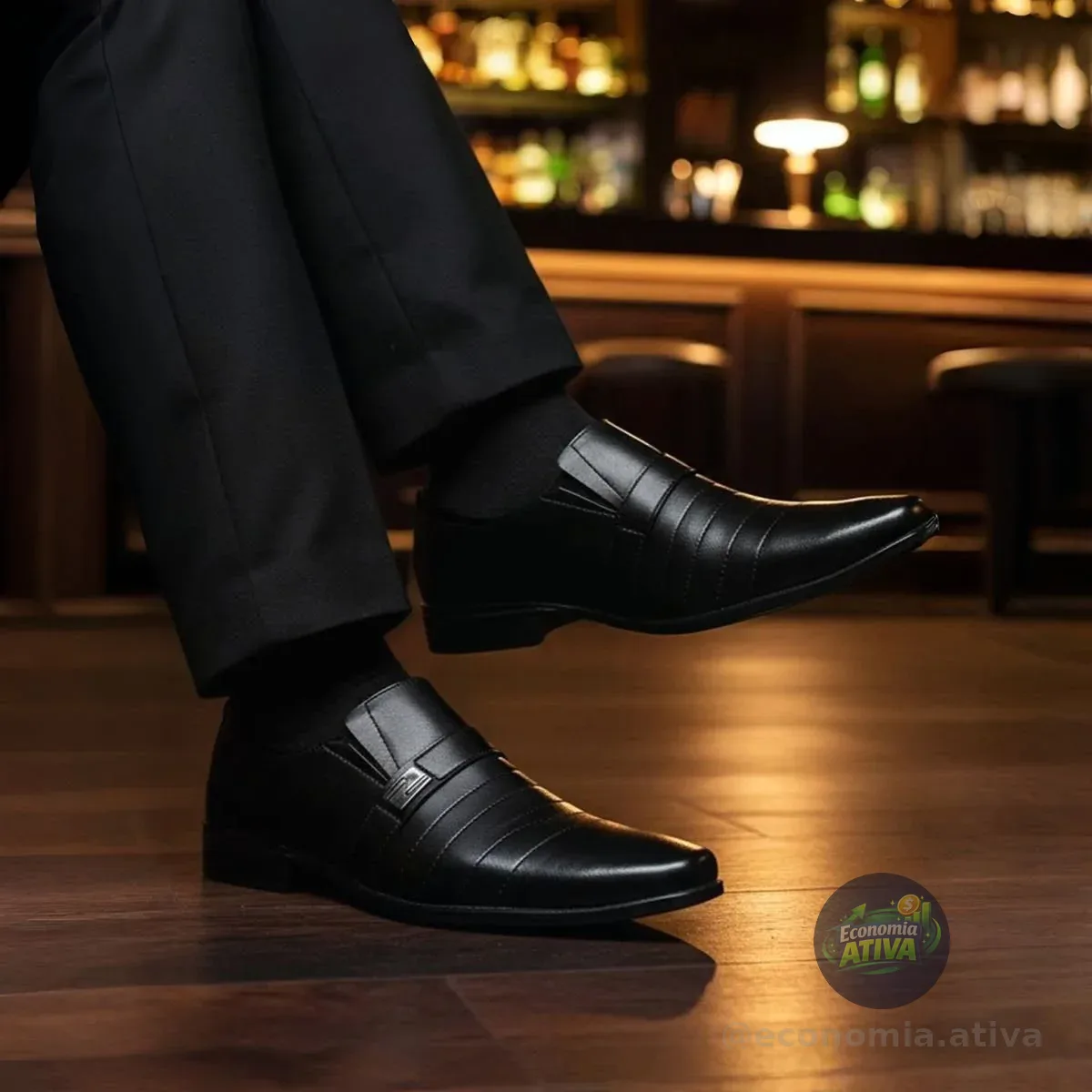 Sapato Oxford Couro Italiano (2 cores)