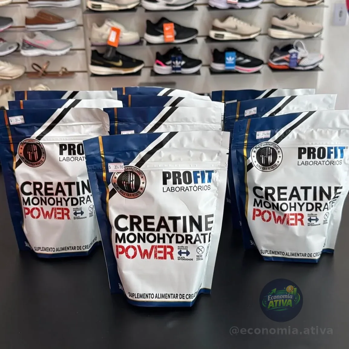 Creatina Monohidratada Power 300g Refil Profit