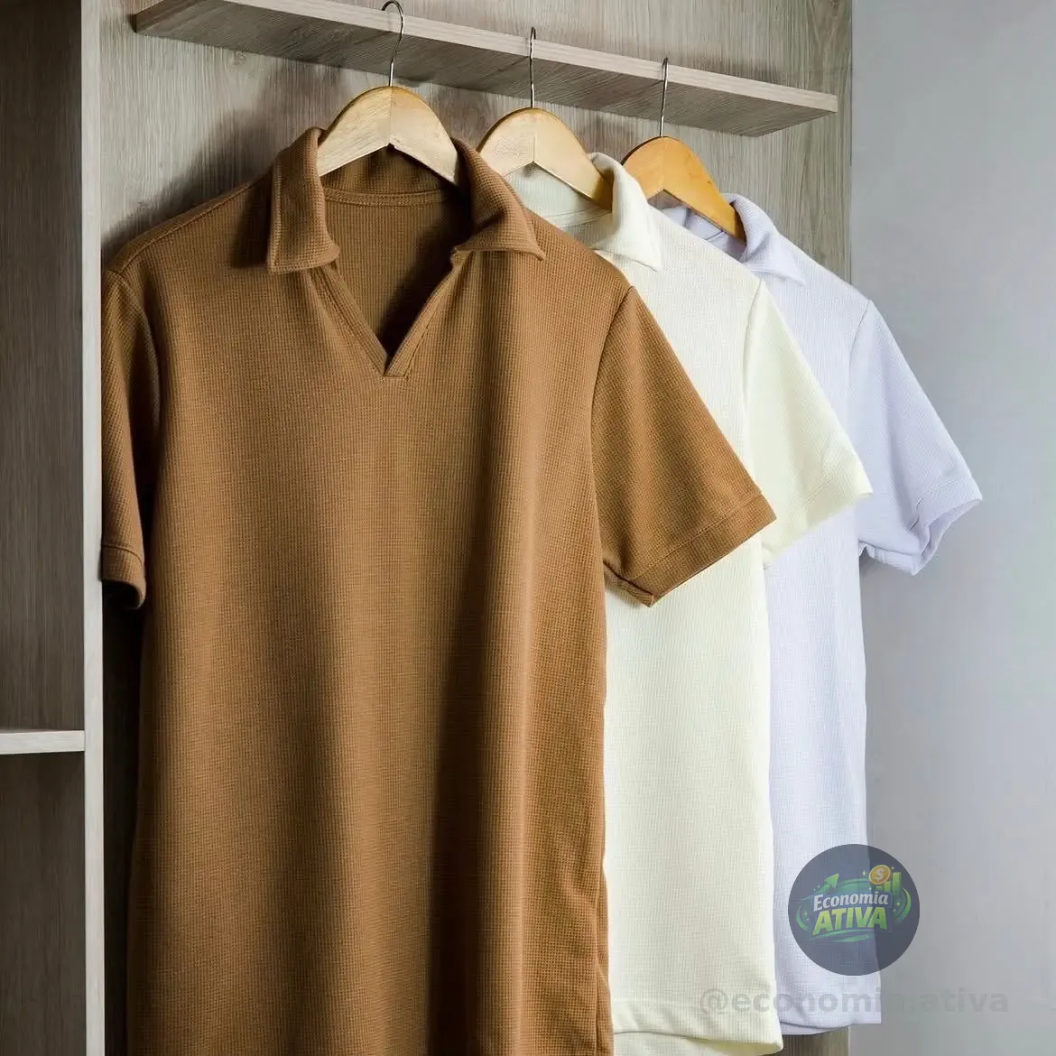 Camisa Polo Texturizada