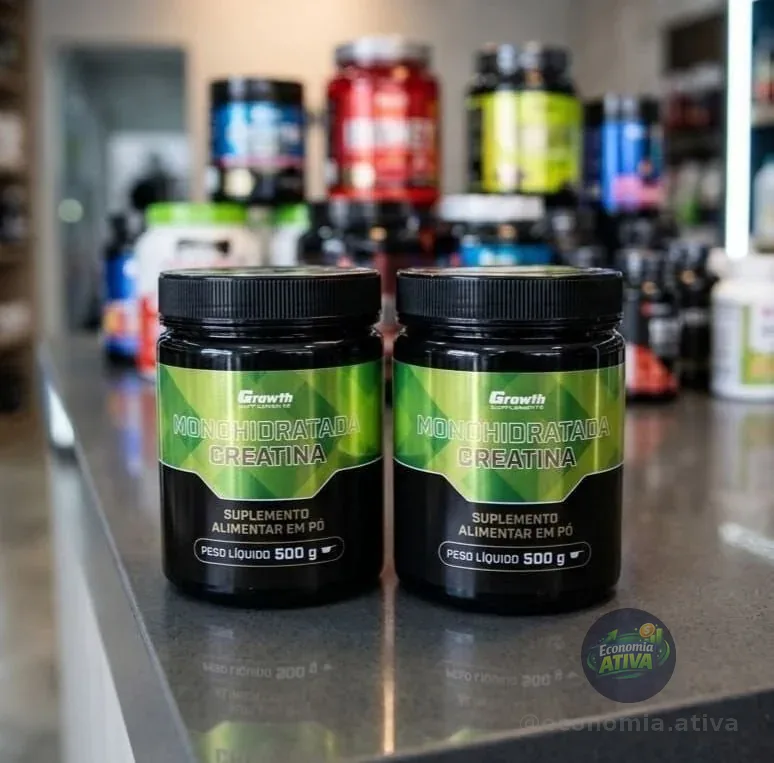 Creatina Monohidratada 500g Growth Supplements