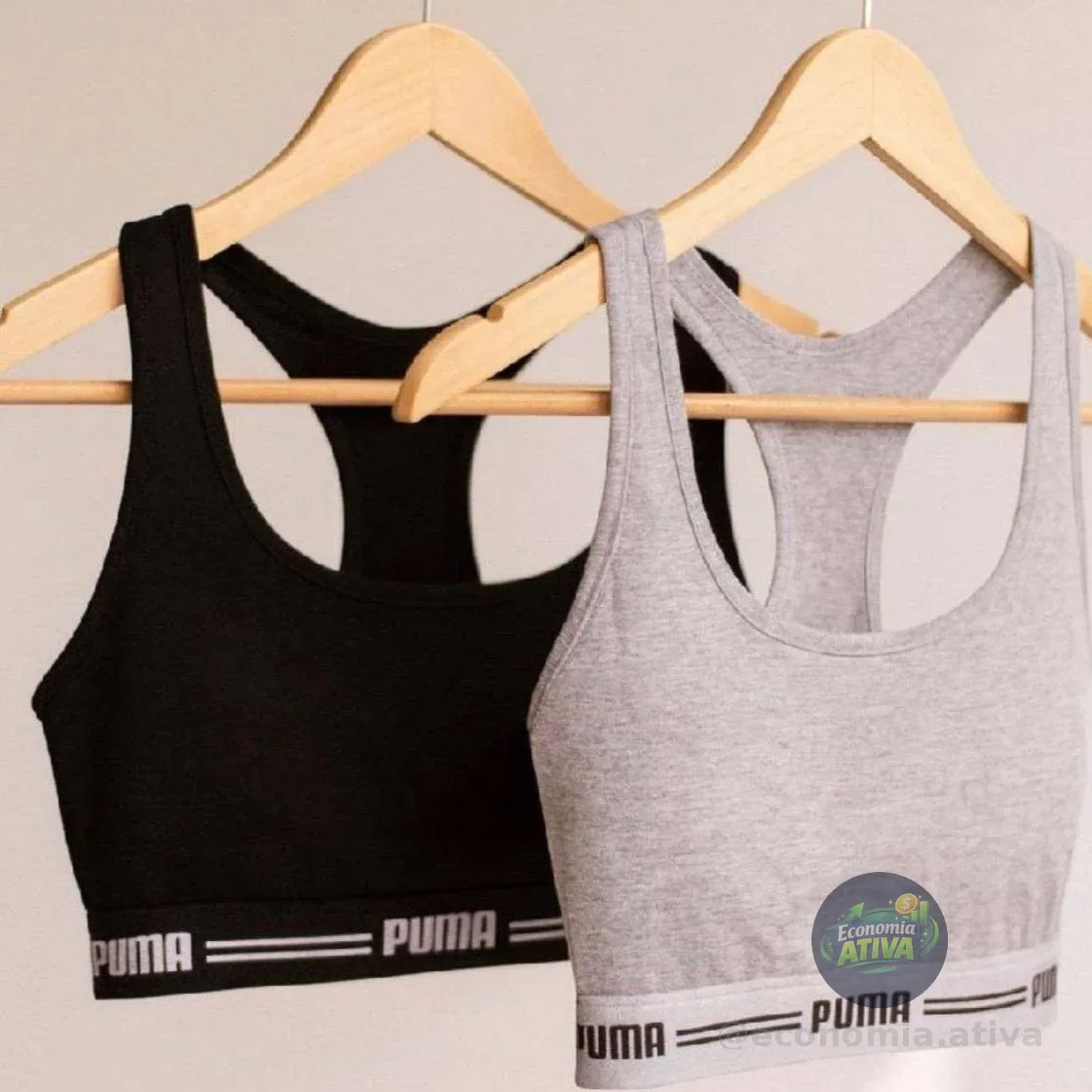 Kit 2 Tops Puma Alta Sustentação