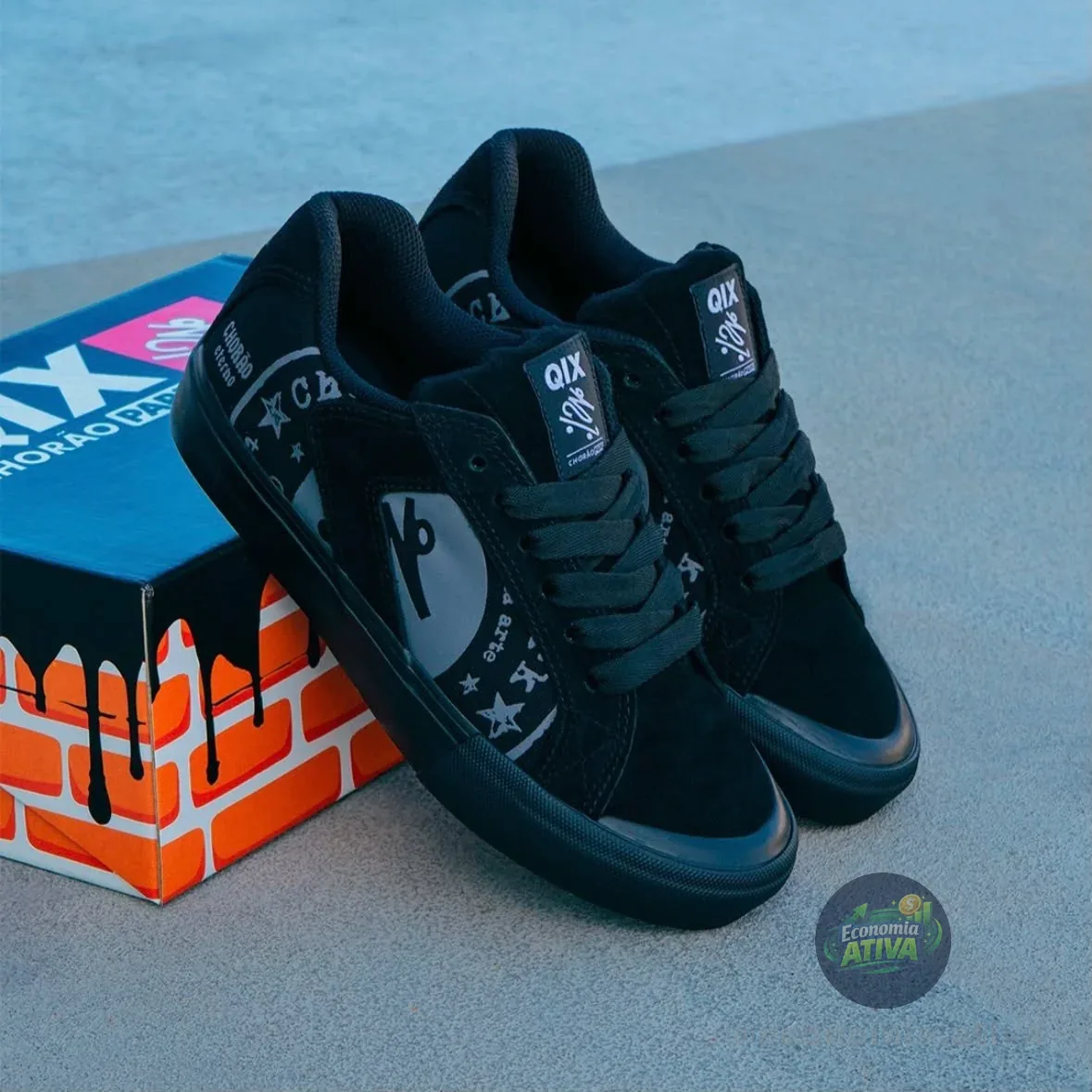 Tênis Qix Chorão Park House Skate Unissex