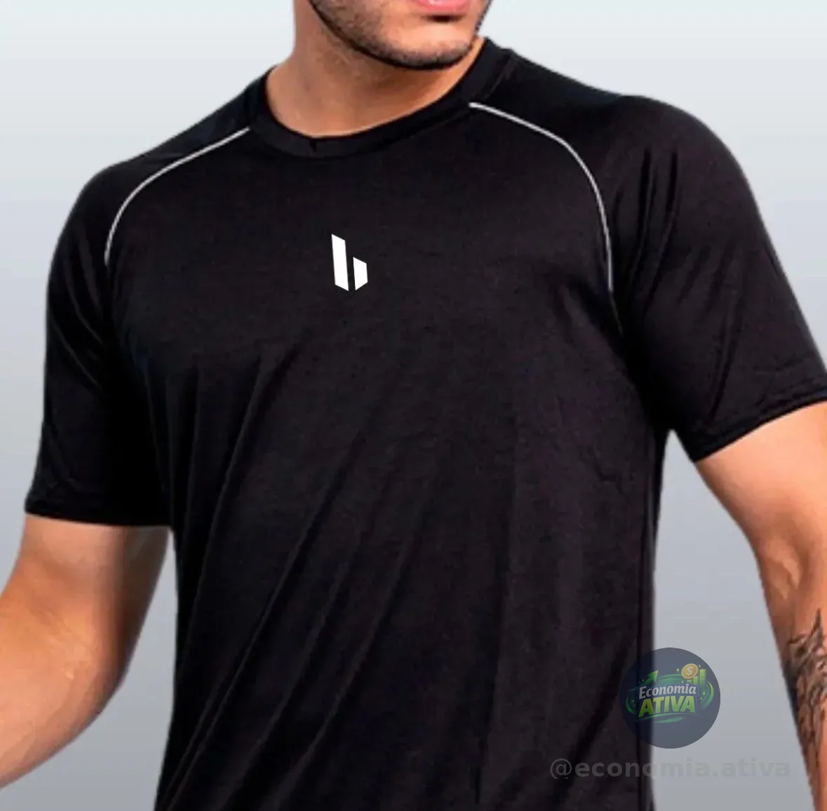 Kit 4 Camisetas Academia Poliester Dry Fit Leve