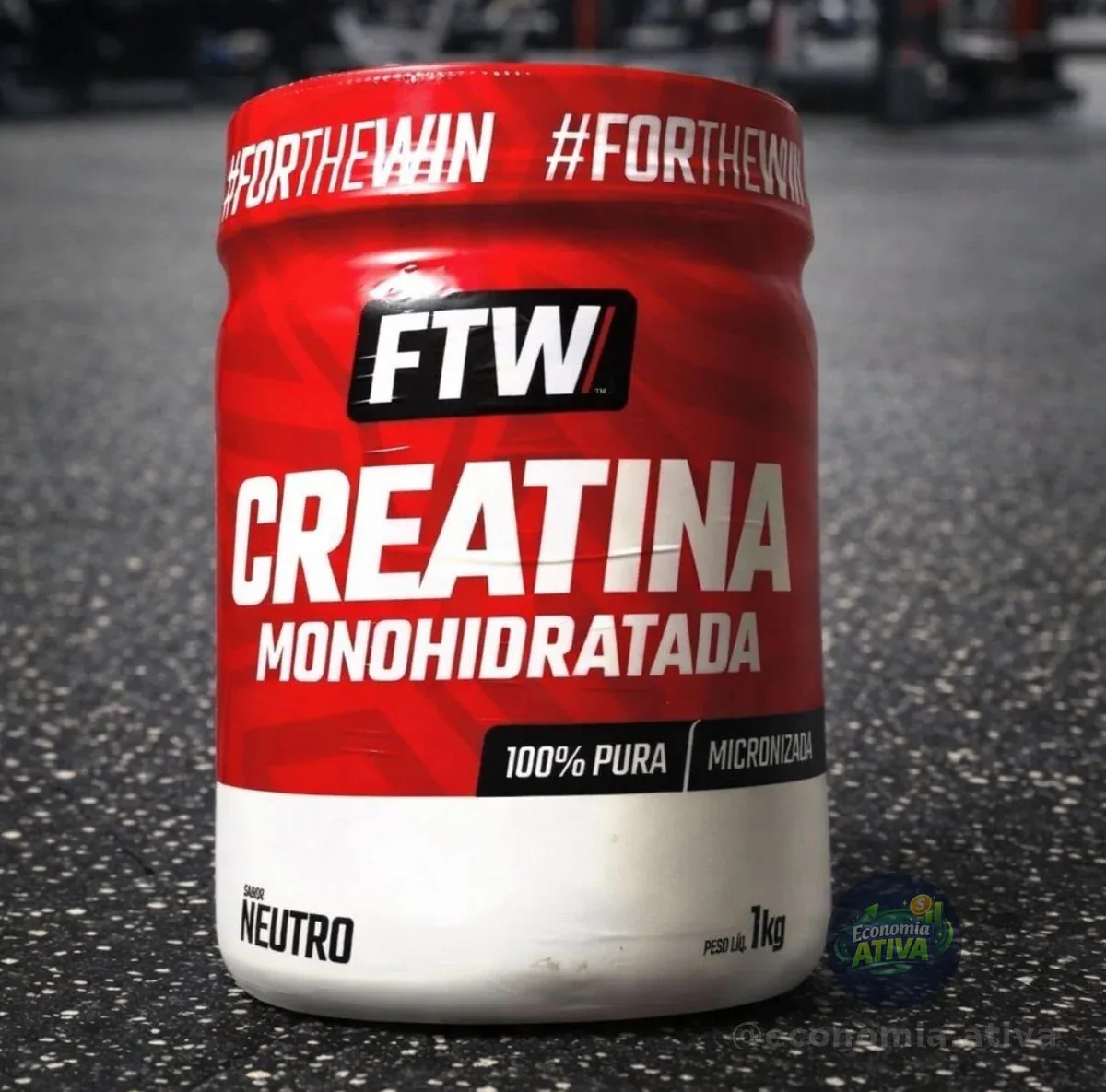 Creatina Monohidratada 100% Pura Pote 1kg