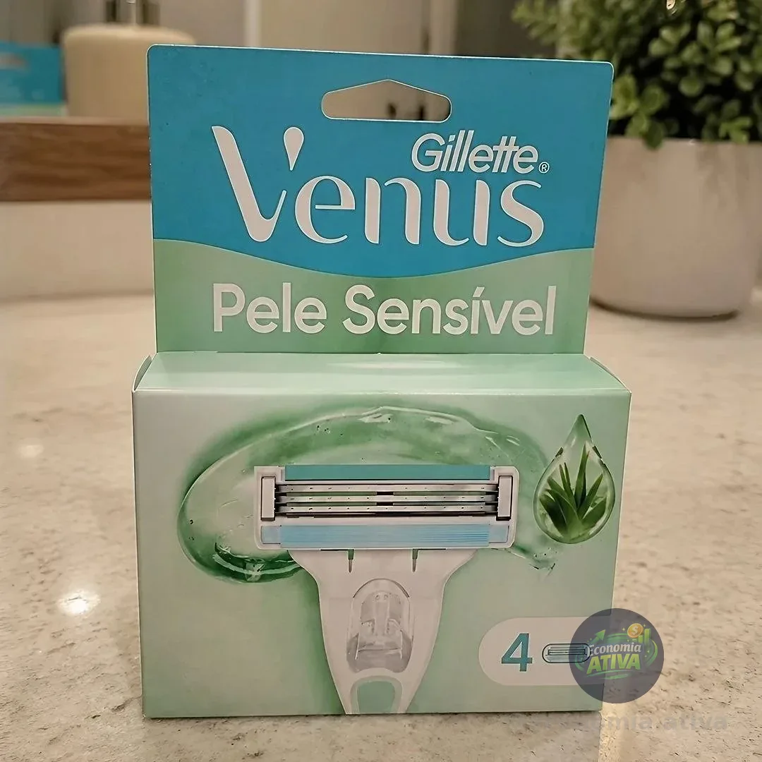 Gillette Venus Pele Sensível 4 Cargas