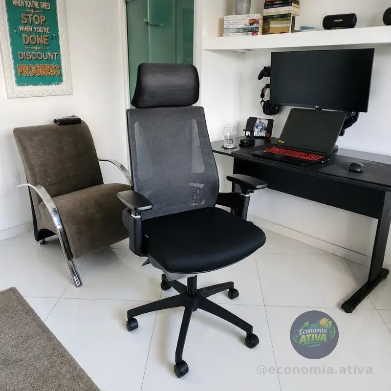 Cadeira De Escritorio Ergonomica Nr17 Glorious Marqs