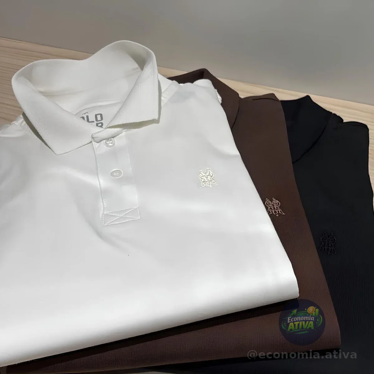 Polo Masculina Piquet Polo Wear (4 cores)
