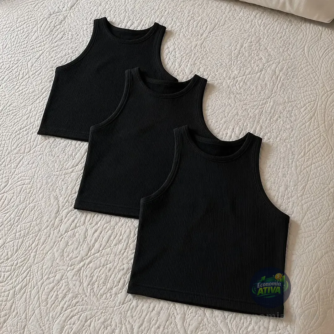 Kit 3 Regatas Insider Cropped