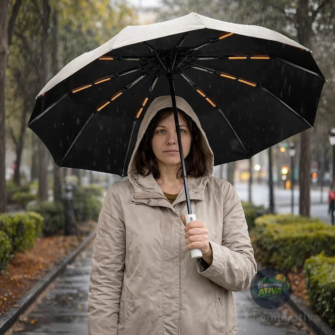 Guarda Chuva Dobrável Automático