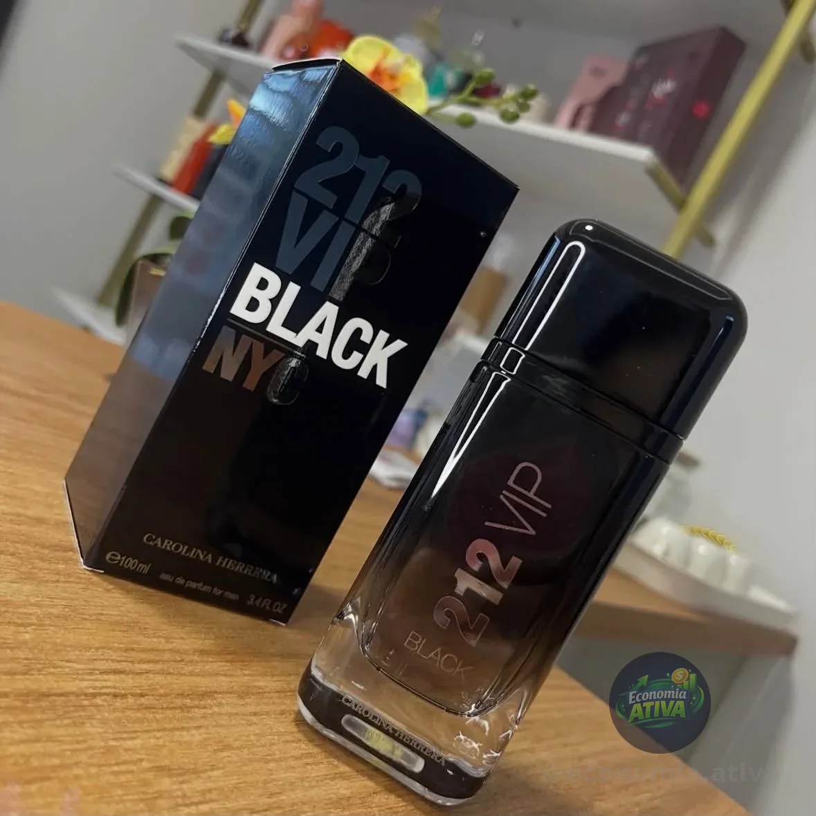 Perfume 212 Vip Black Edp 200Ml