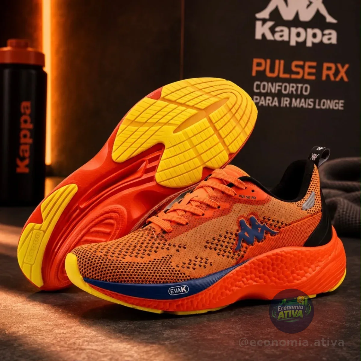 Tênis Kappa Pulse Rx Unissex