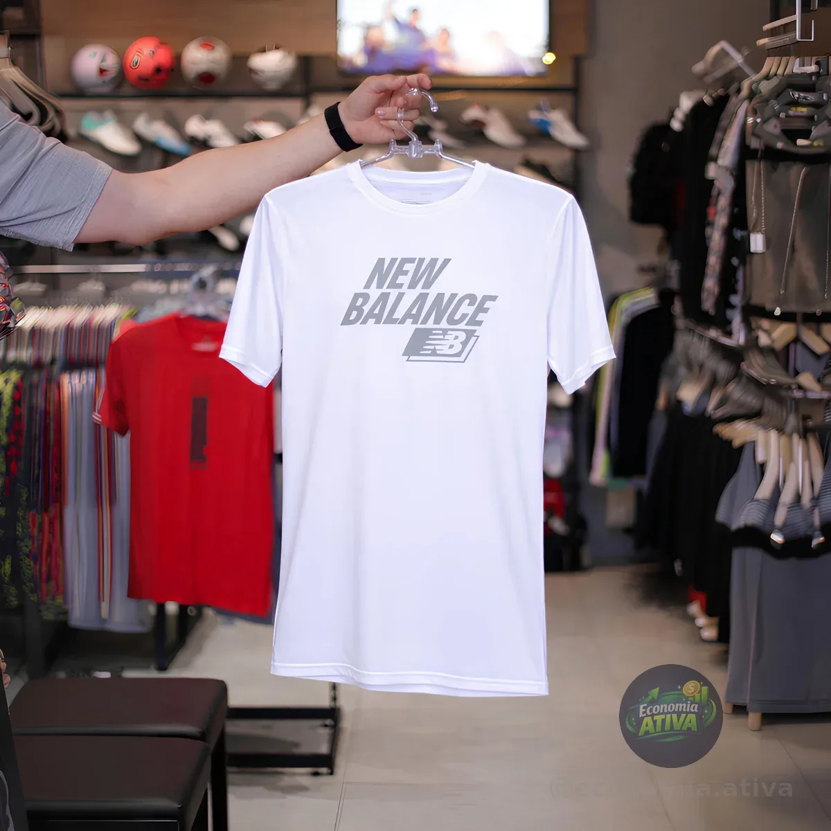 Camiseta New Balance Sport