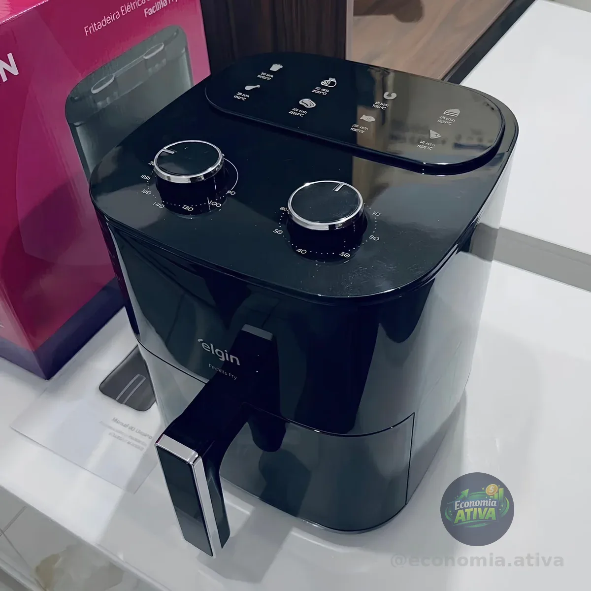 Fritadeira Air Fryer Facilita Fry 3,5litros Elgin 220v