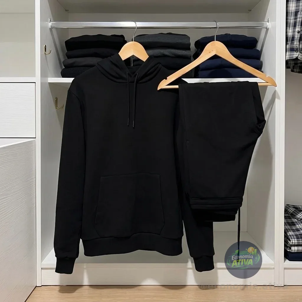 Conjunto Moletom Calça E Blusa