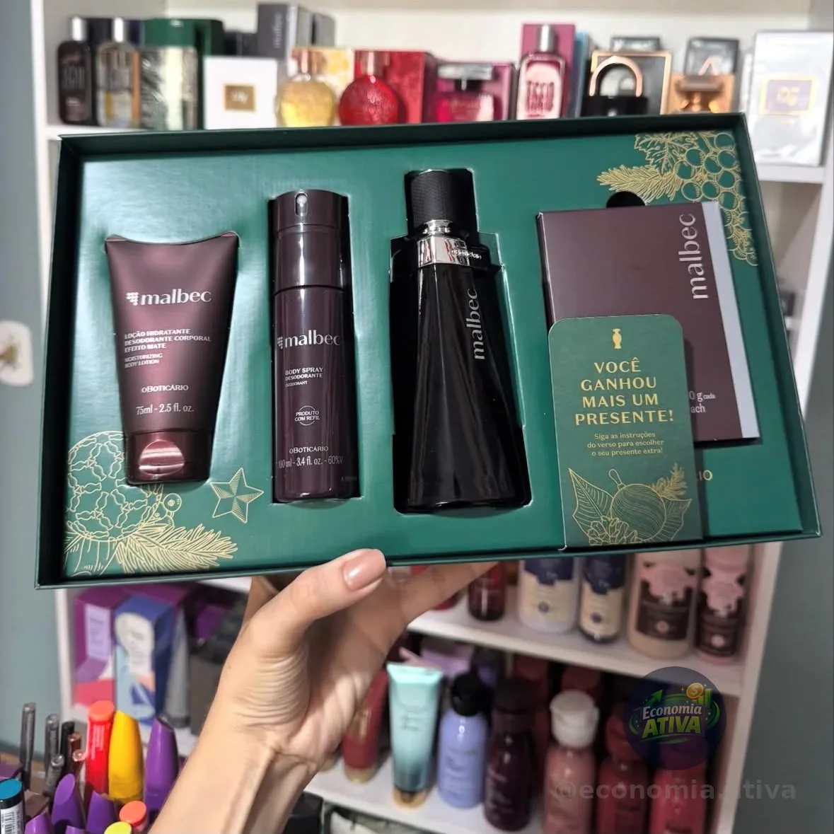 Kit Malbec (4 itens) O Boticário