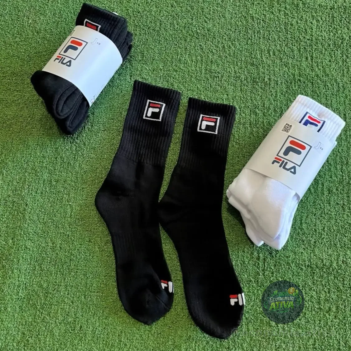 Kit 3 pares de Meia Fila Fbox