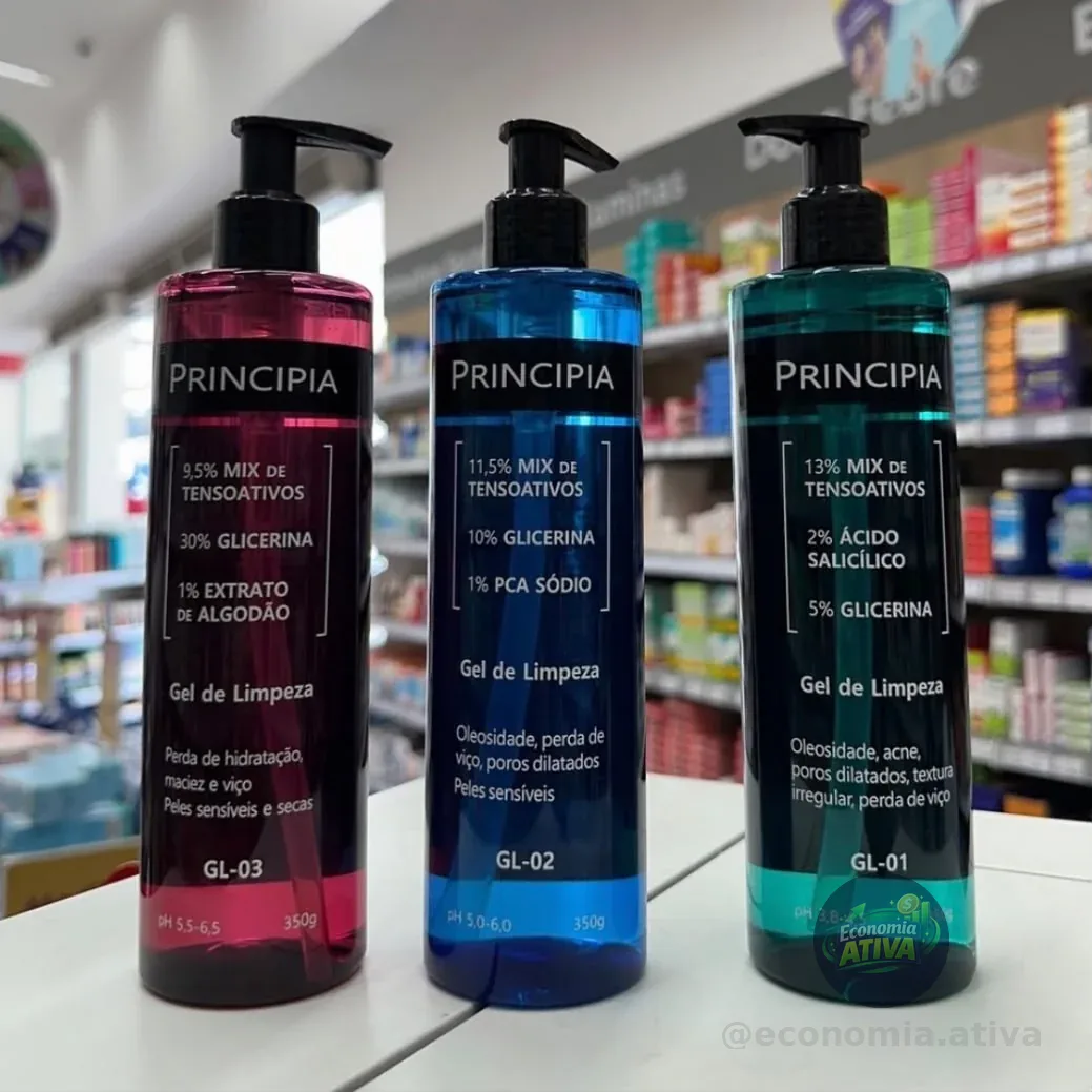 Principia Kit Trio Limpeza Facial Personalizada