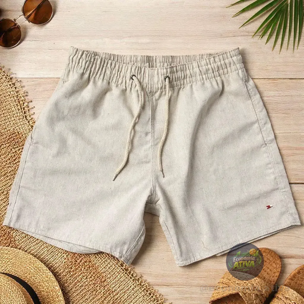 Short Linho Sandrini (10 cores)