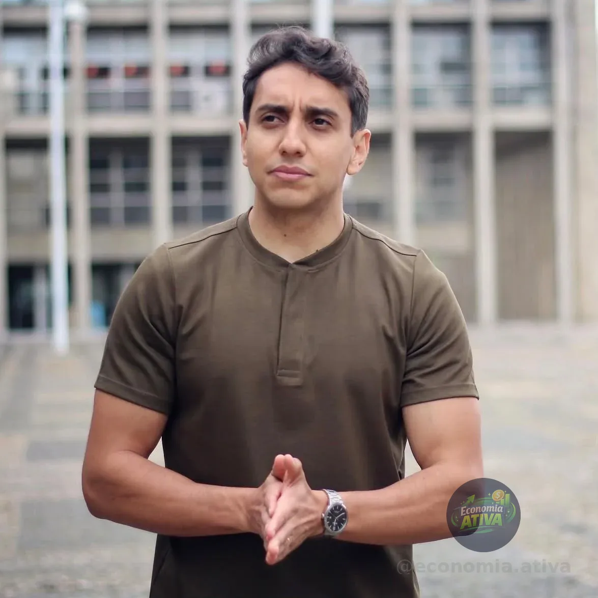 Camiseta Henley Core