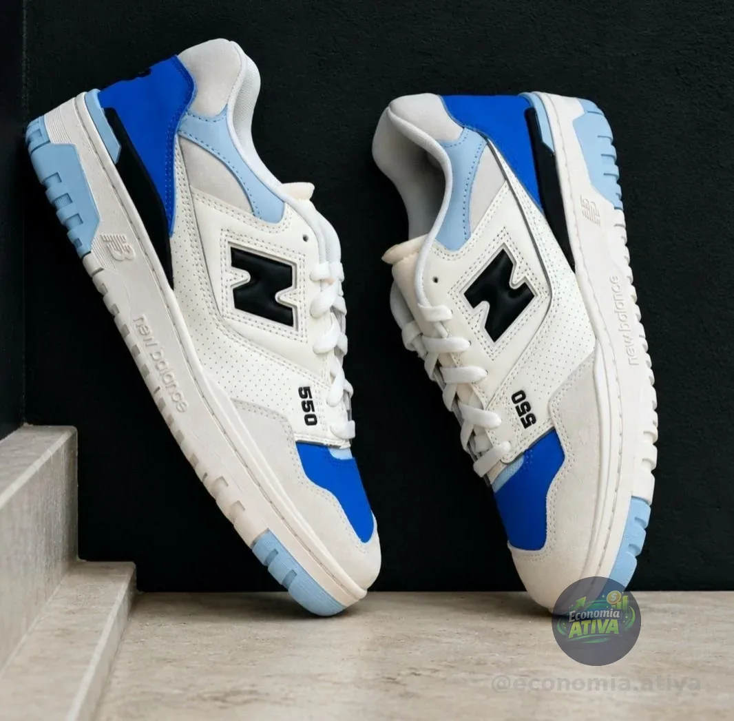 Tenis New Balance 550 Masculino (2 cores)