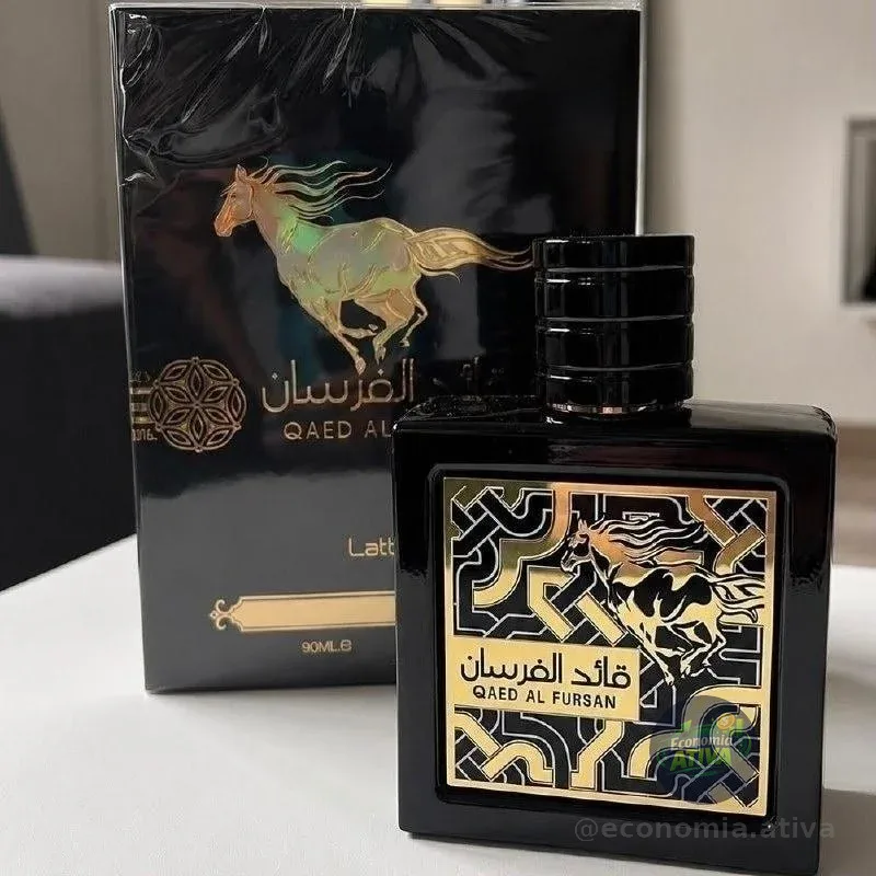 Perfume Árabe Qaed Al Fursan Lattafa Edp 90 Ml