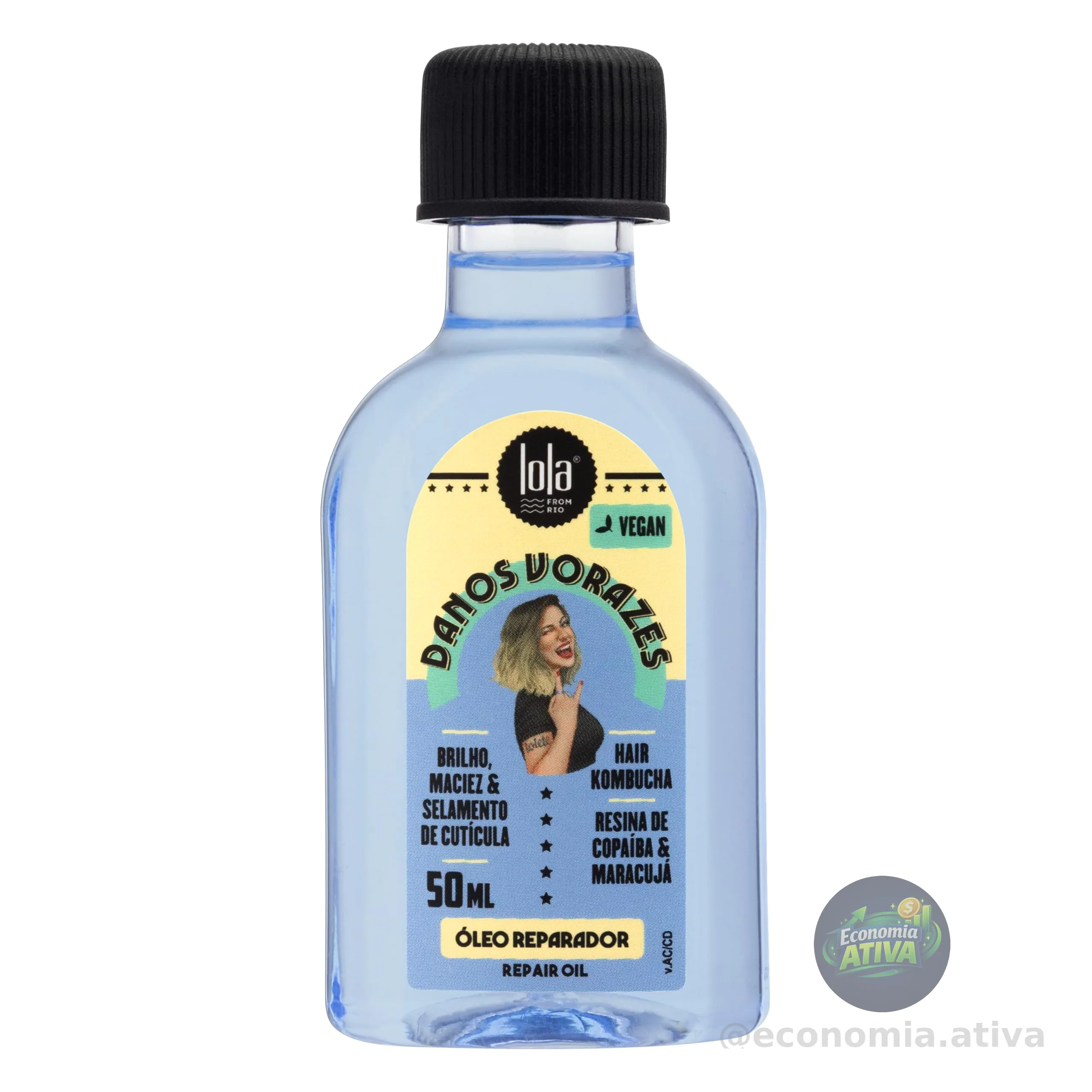 Danos Vorazes Óleo Reparador 50ml , Lola Cosmetics