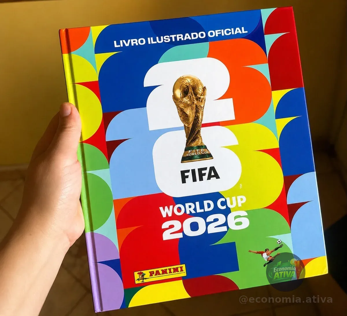 Álbum Capa Dura Copa Do Mundo Fifa 2026