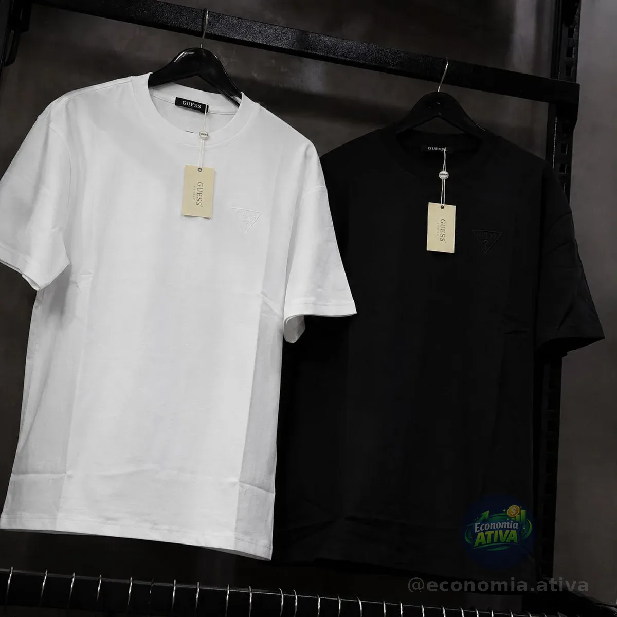 Kit 2 Camisetas Guess Bordado
