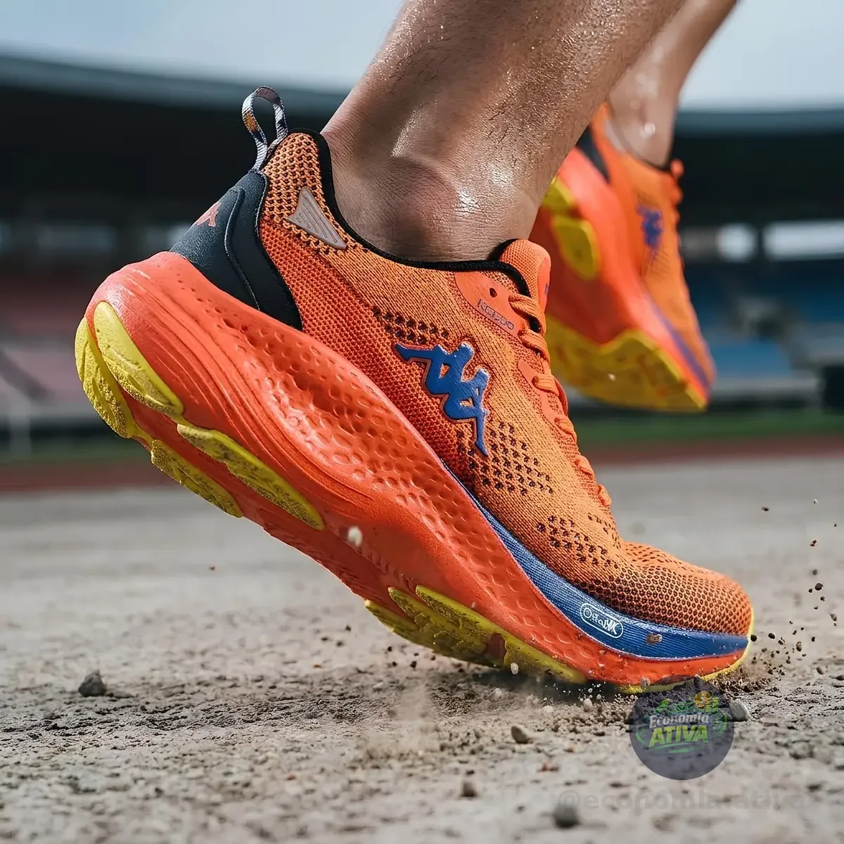 Tênis Kappa Pulse Rx Unissex Corrida Conforto