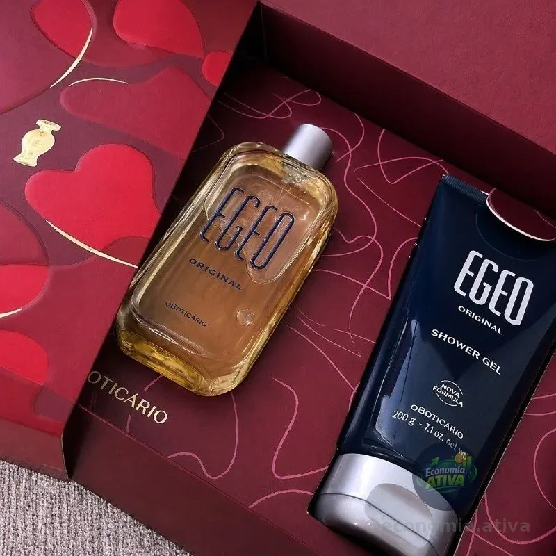 Kit Boticário Egeo Original - Perfume 100ml - Shower Gel 200g