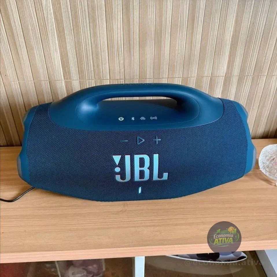 JBL Boombox 4 Bluetooth 210W Azul Bivolt