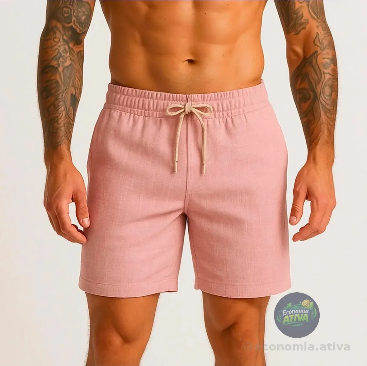Short De Linho Leve