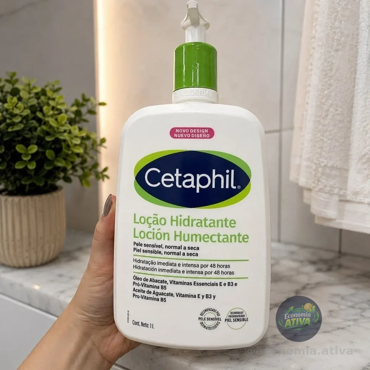 Loção Hidratante Advanced Cetaphil 1L