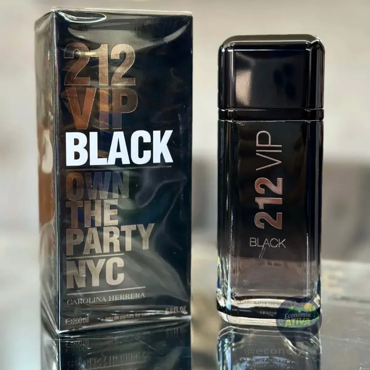 Perfume 212 Vip Black EDP 200Ml
