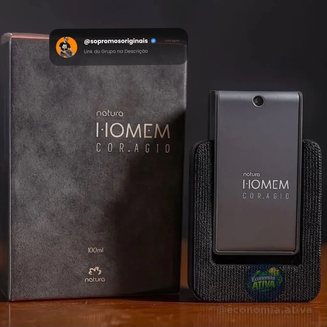 Perfume Natura Homem Coragio 100ml