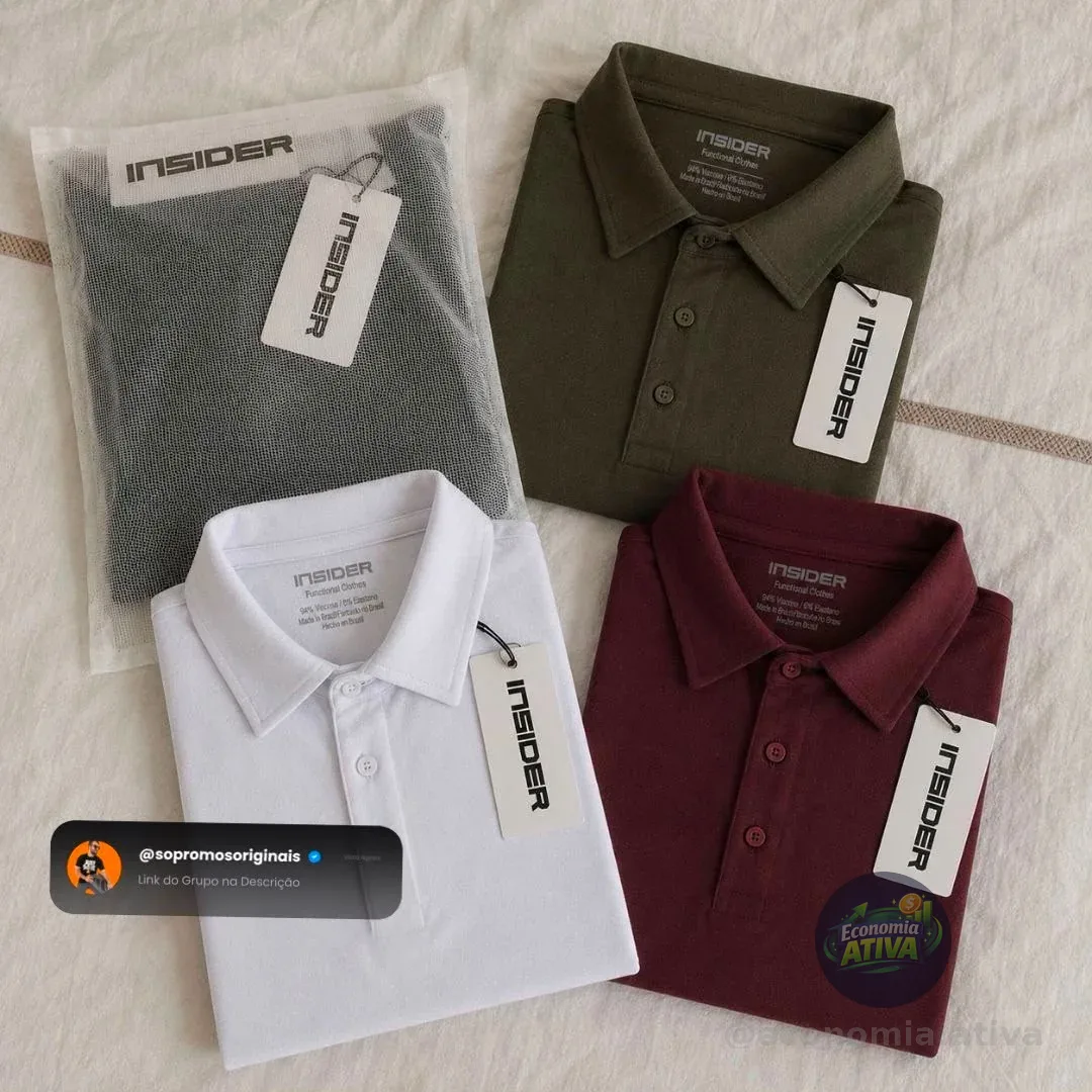 Camiseta Polo Core Insider