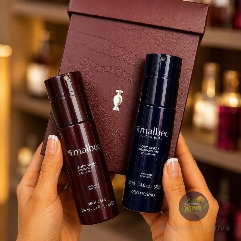 O Boticário Malbec Kit Body Sprays