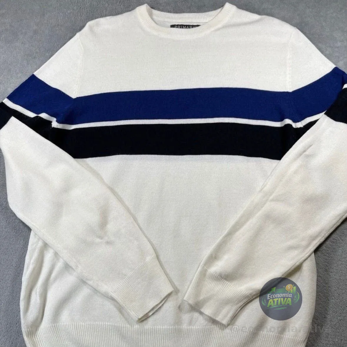 Suéter Comfort Tricot Listrado