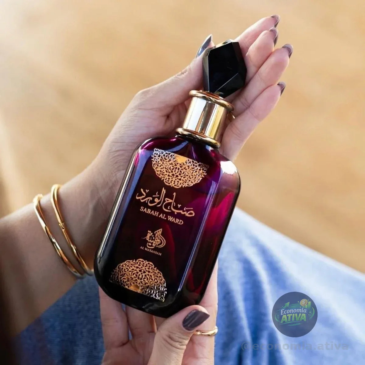 Perfume Arabe Sabah Al Ward 100ml