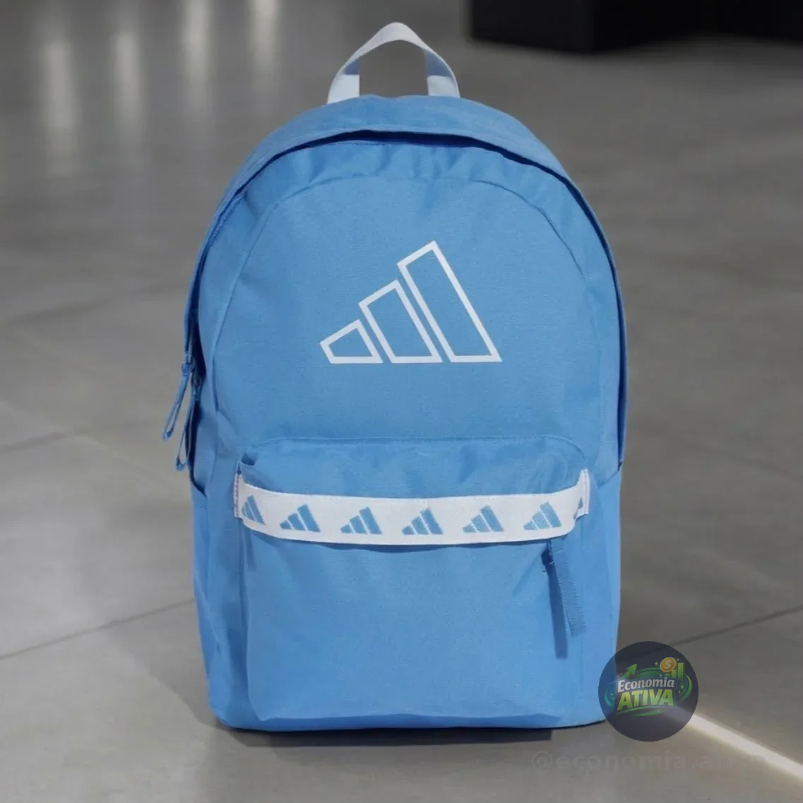 Mochila Clássico Fita adidas Azul